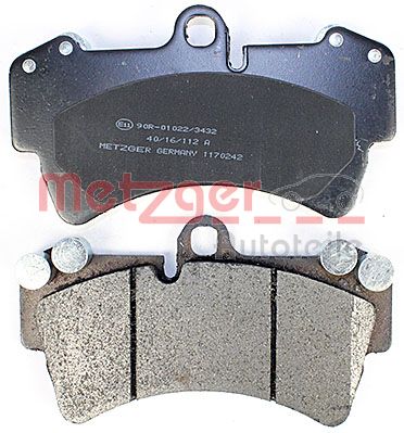 METZGER 1170242 Bremsbelagsatz, Scheibenbremse